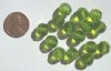 15 10mm Machine Cut Crystal Olive